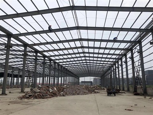 鋼結構廠房安裝